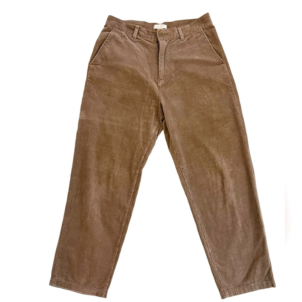 COS CORDUROY BROWN PANTS WOMENS SIZE 28R